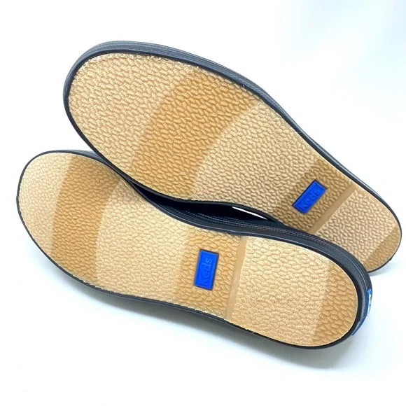 Ked’s solid black platform lace up canvas shoes sneakers 5.5US NEW - Picture 6 of 7